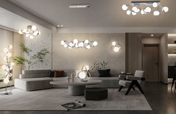Lampă LED de masă NANCY Wofi 8014-207 2xG9/3,5W/230V crom lucios