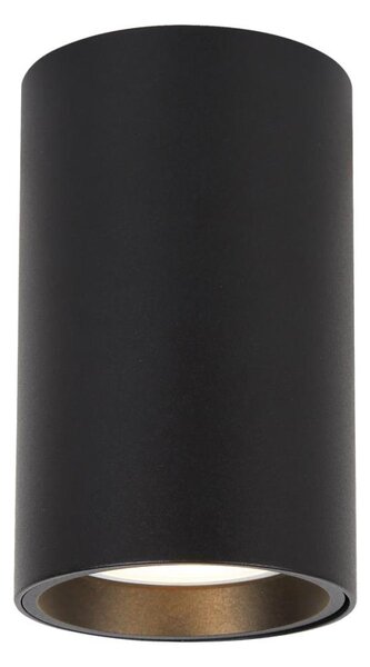 Spot GENESIS 1xGU10/8W/230V 10 cm negru