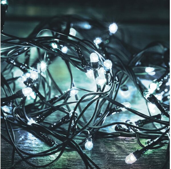 Ghirlandă LED de exterior pentru Crăciun 500xLED/230V 8 funcții 40 m IP44 alb rece