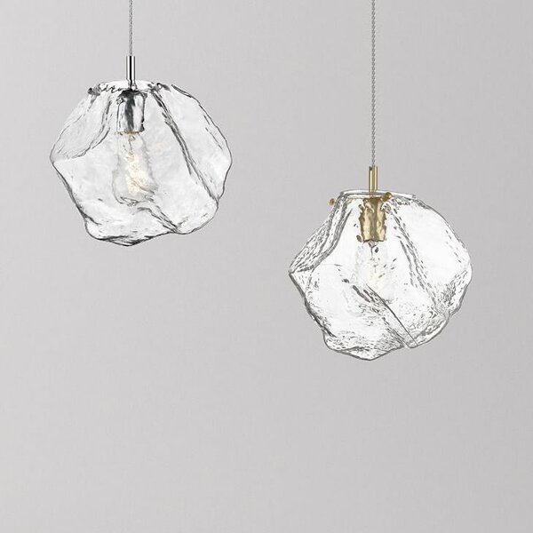 Zuma Line Rock lampă suspendată 1x40 W transparent-auriu P0488-01B-U8AC