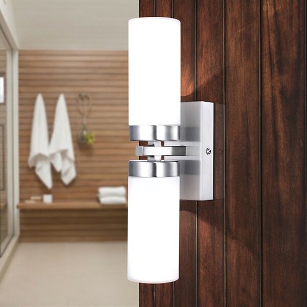 Globo Lighting Space lampă de perete 2x40 W opal-nichel 7816