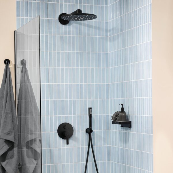 Grohe Lineare New baterie cadă-duș ascuns negru 240952431
