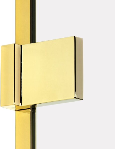 New Trendy Avexa Gold Shine cabină de duș 100x80 cm dreptunghiular auriu luciu/sticlă transparentă EXK-1651