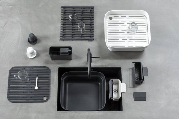 Brabantia Sink Side perie cu dozator 100 ml || 252167