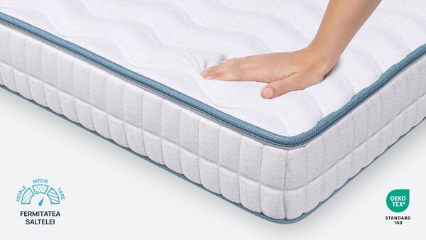 Saltea Sleepy, 80x200x21, Medie-tare