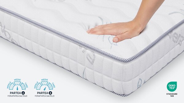 Saltea Sleepy, iZone Memory, 80x200x20, Medie-tare