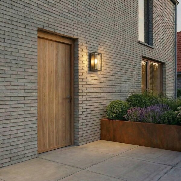 Lămpi de exterior Arcchio, Ismera, reglabil, Negru, Balcon, Aluminiu, Modern