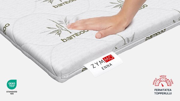 Topper saltea Zymmo, Enna, 72x190x7, Tare