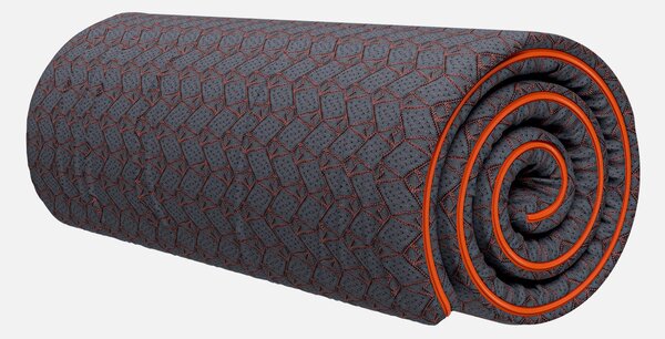 Topper saltea Zymmo, Nero, 72x190x5, Medie
