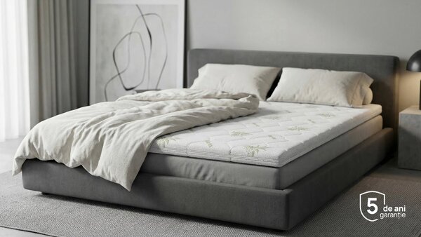 Topper saltea Zymmo, Rona, 72x190x6, Moale-medie
