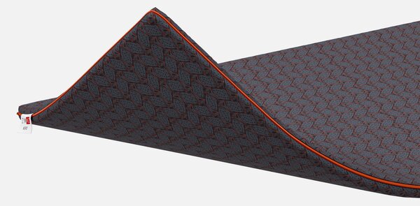 Topper saltea Zymmo, Nero, 72x190x5, Medie
