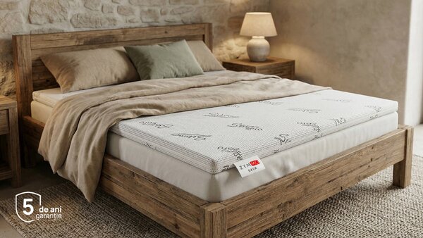Topper saltea Zymmo, Sava, 72x190x6, Moale
