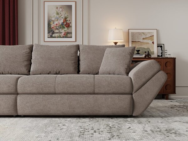 Canapea extensibilă dumonde cu ladă de depozitare Loana Vibe Maro 300x100 cm