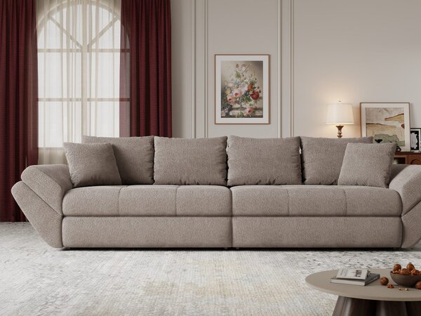 Canapea extensibilă dumonde cu ladă de depozitare Loana Vibe Maro 300x100 cm