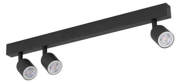 Spot LED TOP 3xGU10/10W/230V negru