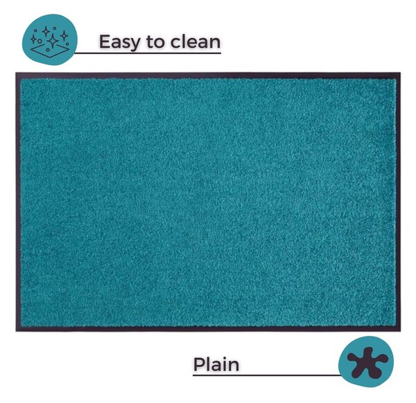 Covor Hanse Home Wash & Clean, 39 x 58 cm, turcoaz