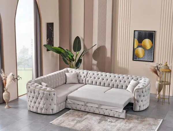 Coltar extensibil pe still Chesterfield Arizona, auriu