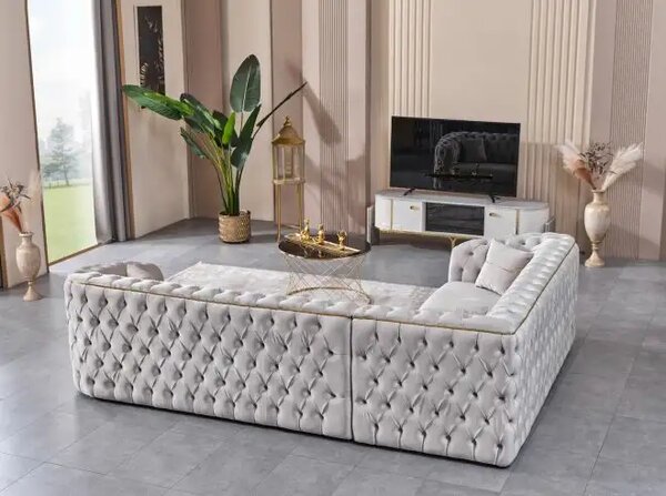 Coltar extensibil pe still Chesterfield Arizona, auriu