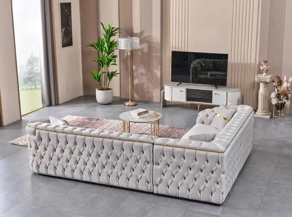 Coltar extensibil pe still Chesterfield Arizona, auriu