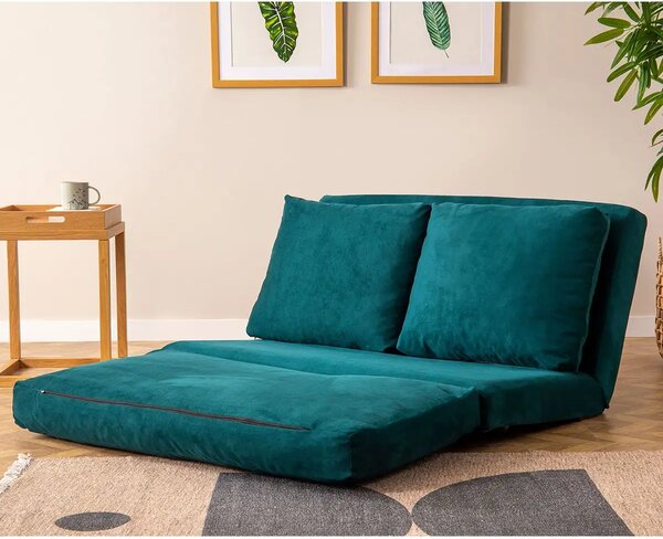 Canapea extensibila 2 locuri moderna,Taida,180X120 cm – blue
