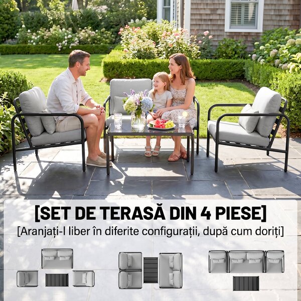 Outsunny mobilier terasă | Aosom Romania