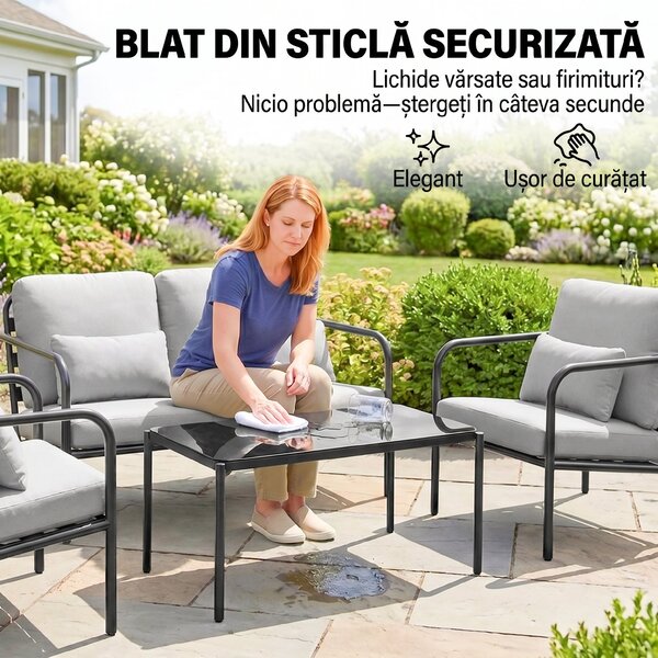 Outsunny mobilier terasă | Aosom Romania
