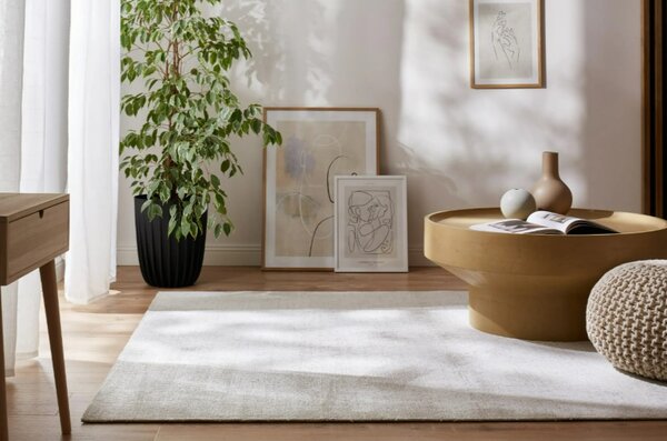 Covor Belgian Living Dormitor, Fargo 71501 056, Ivory 80 x 150, Dreptunghi