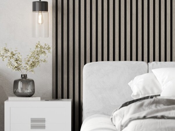 Mexen Lam-F, lamele acustice de perete 275 × 30 cm, suport din fetru 8 mm, furnir tehnic, stejar frasin, S105-275307-3015-005