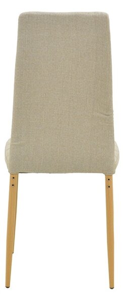 Scaun Parker, bej/natural, 39.5x48x95 cm