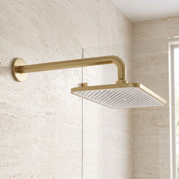 Pălărie de duș dreptunghiulară REA JS-032 Brushed Gold