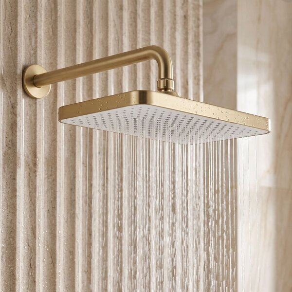Pălărie de duș dreptunghiulară REA JS-032 Brushed Gold