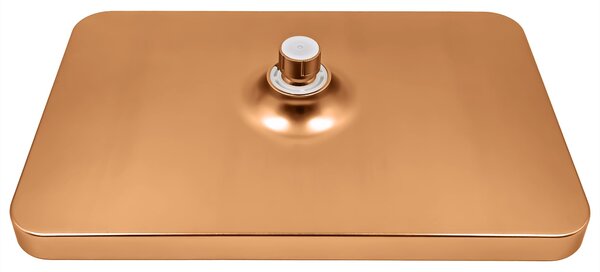 Pălărie de duș dreptunghiulară REA JS-032 Brushed Copper