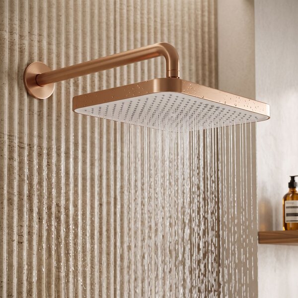 Pălărie de duș dreptunghiulară REA JS-032 Brushed Copper
