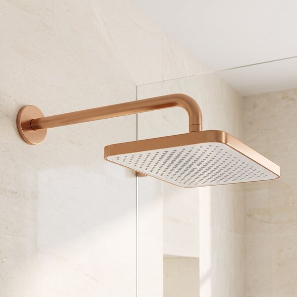 Pălărie de duș dreptunghiulară REA JS-032 Brushed Copper