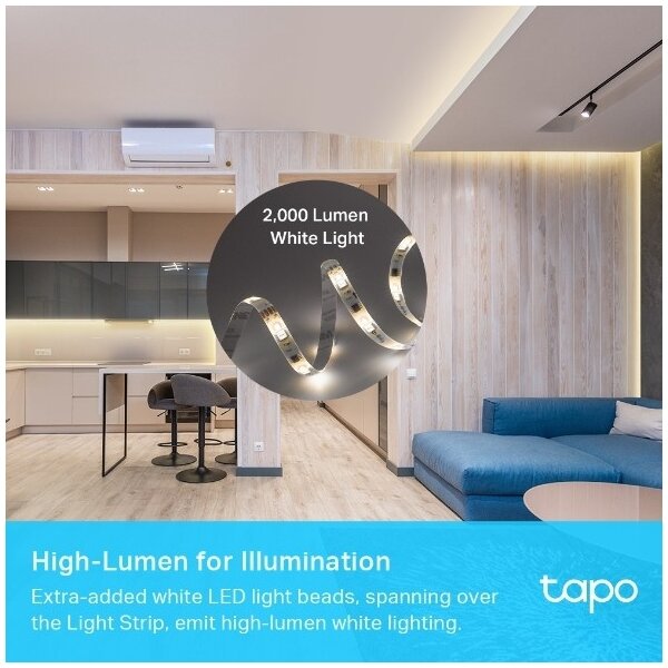 TP-Link - Bandă LED RGBW dimabilă 5 m LED/24W/230V Wi-Fi