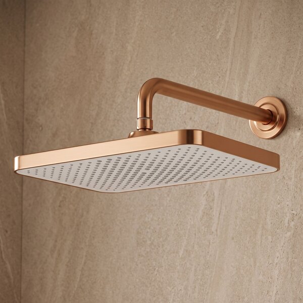 Pălărie de duș dreptunghiulară REA JS-032 Brushed Copper