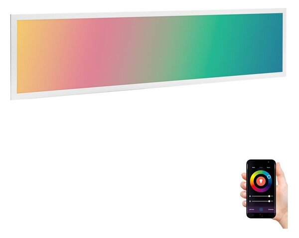 Aigostar - Panou LED pentru tavan casetat RGBW reglabil MESH LED/36W/230V 120x30 cm