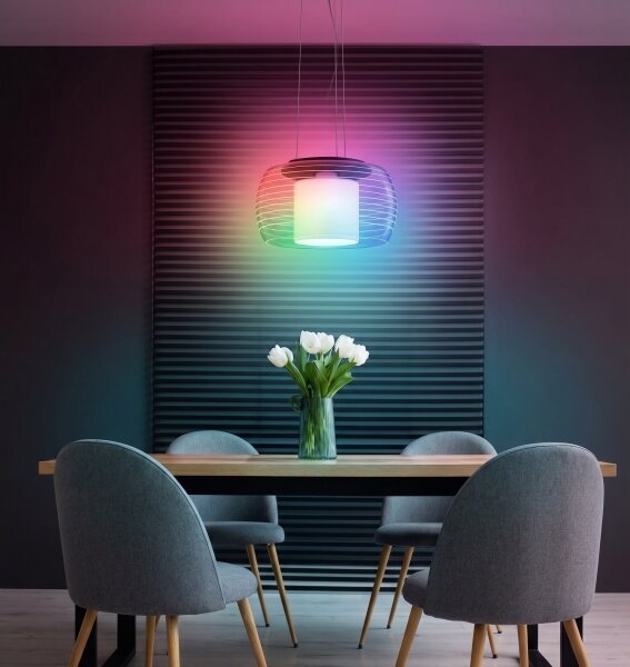 Lustră LED RGB dimabilă pe cablu BRIAGLIA-C LED/24,8W/230V Eglo 99023