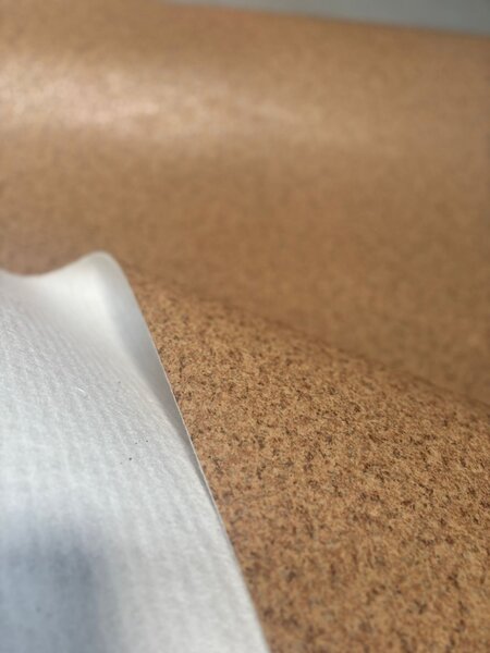 Covorul PVC linoleum Sare si Piper, Latimi 2 m, Bej 200 x 200