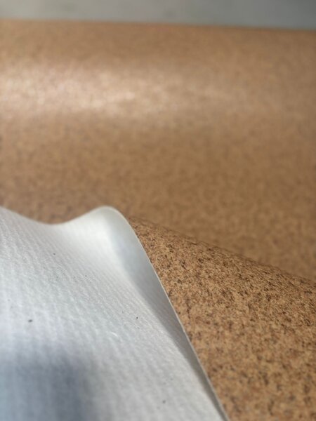 Covorul PVC linoleum Sare si Piper, Latimi 2 m, Bej 200 x 200