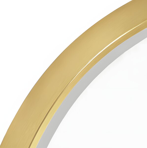 Oglindă LED OVL 50x100cm Gold
