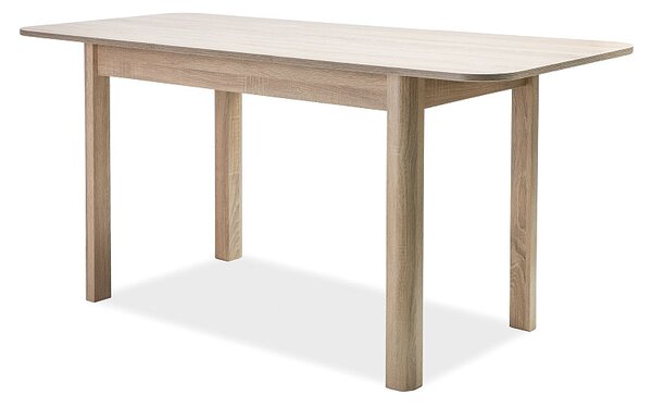 Masă de sufragerie extensibilă 105-140 cm Daniel (stejar sonoma + stejar sonoma) (pentru 4 până la 6 persoane). Promo -6%. 1050100