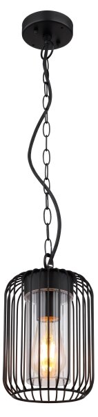 Globo 31985H - Candelabru de exterior pe lanț NINA 1xE27/15W/230V