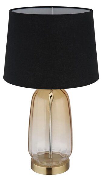 Globo 24142S - Lampă de masă CLASSY 1xE27/40W/230V negru/maro