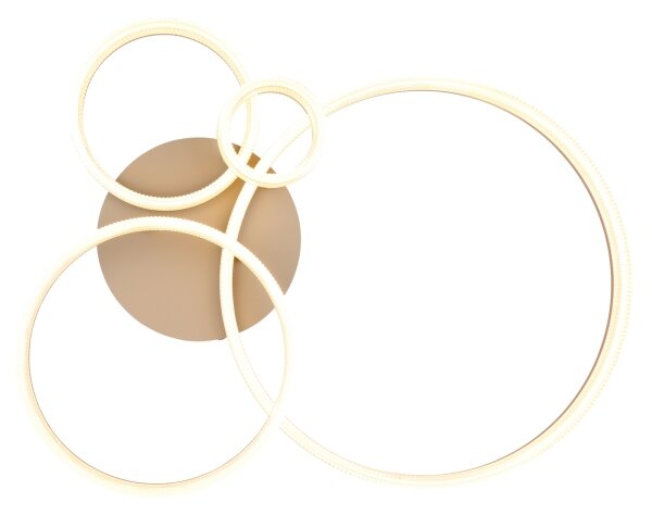 Globo 48046D6 - Plafonieră LED ZARA LED/40W/230V 3000K 64,5x75 cm