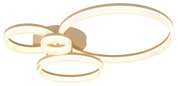 Globo 48046D6 - Plafonieră LED ZARA LED/40W/230V 3000K 64,5x75 cm