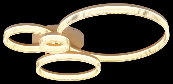 Globo 48046D6 - Plafonieră LED ZARA LED/40W/230V 3000K 64,5x75 cm