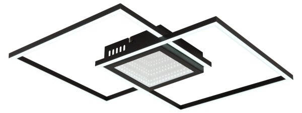 Globo 48468-32 - Plafonieră LED dimabilă SAUNDERS 32W/230V 42,6x42,6 cm
