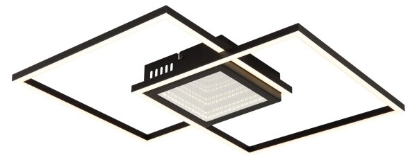 Globo 48468-32 - Plafonieră LED dimabilă SAUNDERS 32W/230V 42,6x42,6 cm