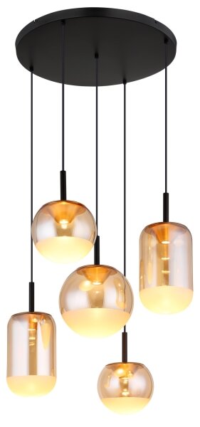 Globo 16057-5H - Lustru LED suspendat pe cablu SEVERIN LED/35W/230V